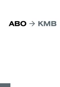Okładka książki ABO KMB