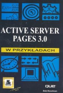 Okładka książki Active server pages 3.0 w przykładach