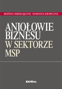 Okładka książki Aniołowie biznesu w sektorze MSP