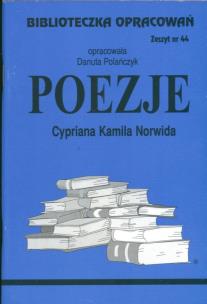 Okładka książki Biblioteczka opracowań nr 044 Poezje Norwida