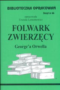 Okładka książki Biblioteczka opracowań nr 066 Folwark zwierzęcy
