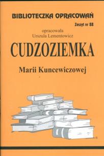 Okładka książki Biblioteczka opracowań nr 088 Cudzoziemka