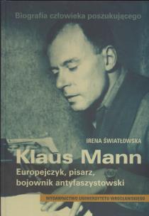 Okładka książki Biografia człowieka poszukujaceg Klaus Mann