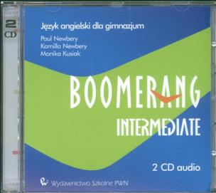 Okładka książki Boomerang intermediate 2 CD Język angielski