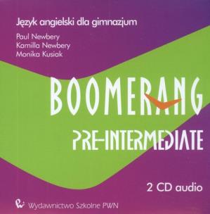 Okładka książki Boomerang Pre-intermediate 2 CD Język angielski