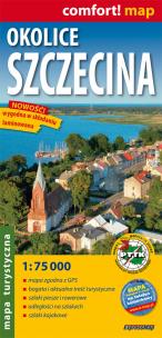 Okładka książki Comfort!map Okolice Szczecina 1:75 000