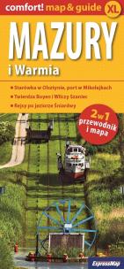 Okładka książki Comfort!map&guide Warmia i Mazury 2w1 1:200 000