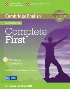 Okładka książki Complete First Workbook with Answers + CD