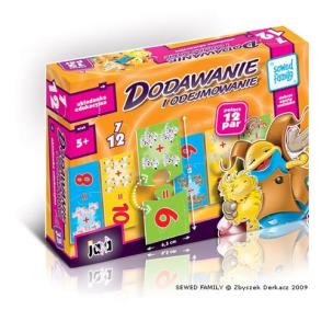 Okładka książki Cyfry Układanka edukacyjna