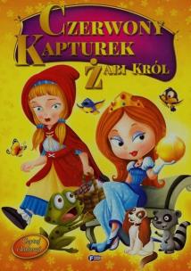 Okładka książki Czytaj i koloruj - Czerwony Kapturek / Żabi król