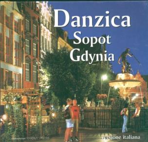 Okładka książki Danzica Sopot Gdynia wersja włoska