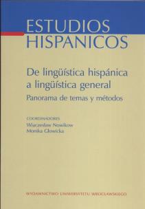 Okładka książki De linguistica hispanica a linguistica general
