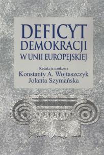 Opakowanie Deficyt demokracji w Unii Europejskiej