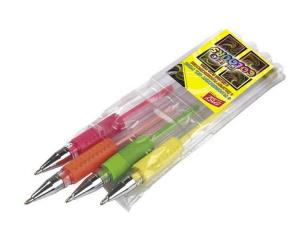Opakowanie Długopisy żelowe fluorescencyjne 4 kolory