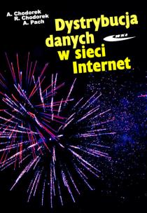 Okładka książki Dystrybucja danych w sieci Internet