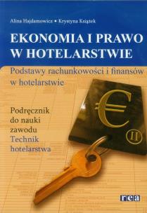 Okładka książki Ekonomia i prawo w hotelarstwie Podręcznik