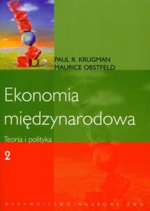 Okładka książki Ekonomia międzynarodowa Teoria i polityka t.2