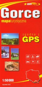 Okładka książki Euromapa Gorce 1:50 000