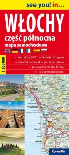 Okładka książki Euromapa Włochy cz.Pn 1:650 000