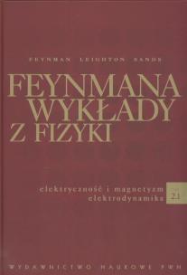 Okładka książki Feynmana wykłady z fizyki 2 Część 1