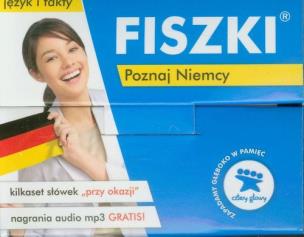 Okładka książki FISZKI język niemiecki Poznaj Niemcy