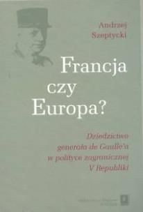 Okładka książki Francja czy Europa
