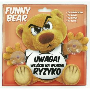 Opakowanie Funny Bear - Uwaga! Wejście Na Własne Ryzyko