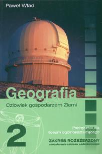 Okładka książki Geografia LO 2 Wład P. rozszerzenie ORTUS/PWN