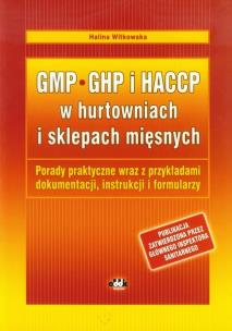 Okładka książki GMP GHP i HACCP w hurtowniach i sklepach mięsnych