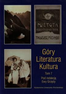 Opakowanie Góry Literatura Kultura t.7