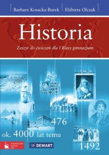 Okładka książki Historia 1 Zeszyt ćwiczeń