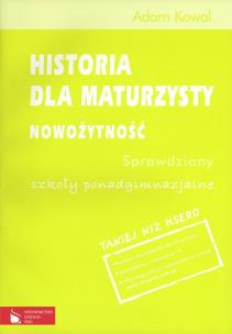 Okładka książki Historia dla maturzysty Nowożytność Sprawdziany