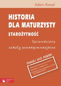 Okładka książki Historia dla maturzysty Starożytność Sprawdziany