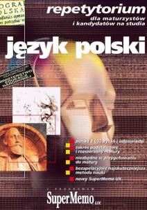 Opakowanie Język polski Repetytorium dla maturzystów i kandydatów na studia
