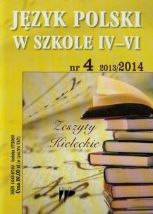 Opakowanie Język Polski w Szkole IV-VI 13/14 numer 4