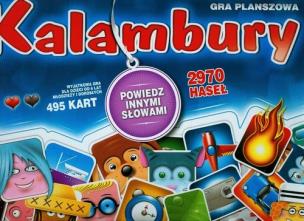 Okładka książki Kalambury Gra planszowa