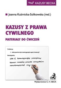 Okładka książki Kazusy z prawa cywilnego Materiały do ćwiczeń