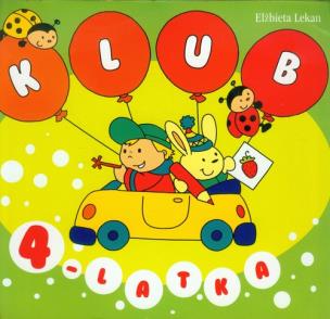 Okładka książki Klub 4-latka