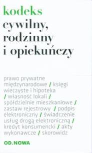Okładka książki Kodeks cywilny rodzinny... 01.02.2013