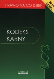 Okładka książki Kodeks karny 2014