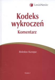 Okładka książki Kodeks wykroczeń Komentarz
