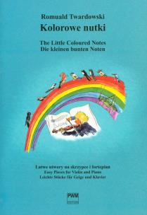 Okładka książki Kolorowe nutki