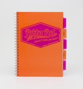 Opakowanie Kołozeszyt pr A4 7082 Neon 200k pomarańczowy