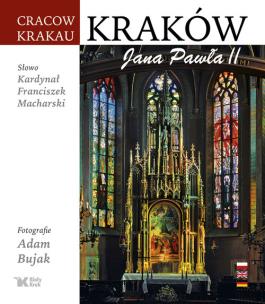 Okładka książki Kraków Jana Pawła II pol-niem-ang Biały Kruk