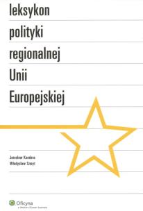 Okładka książki Leksykon polityki regionalnej Uni Europejskiej