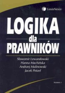 Okładka książki Logika dla prawników