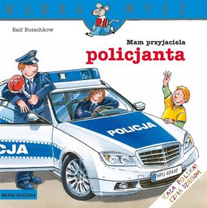 Okładka książki Mądra mysz - Mam przyjaciela policjanta