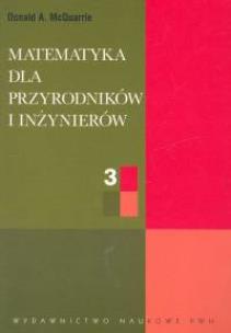 Okładka książki Matematyka dla przyrodników i inżynierów t.3