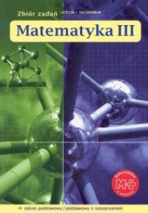 Okładka książki Matematyka LO 3 Zbiór Zadań GWO