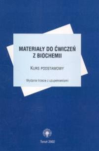 Opakowanie Materiały do ćwiczeń z biochemii kurs podstawowy
